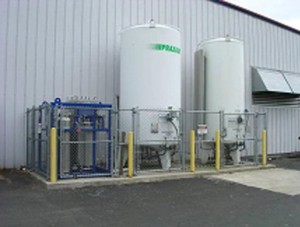 praxair bulk gas tank