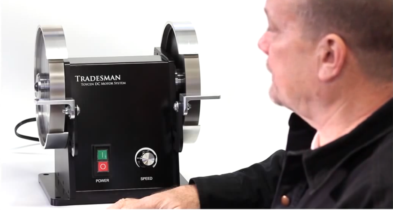 Tradesman DC Tool Grinder with Toycen DC Motor System Screen Shot 2022-11-14 at 11.16.58 AM