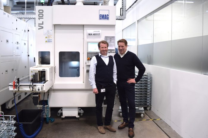 Transmission manufacturing at Pankl in Austria