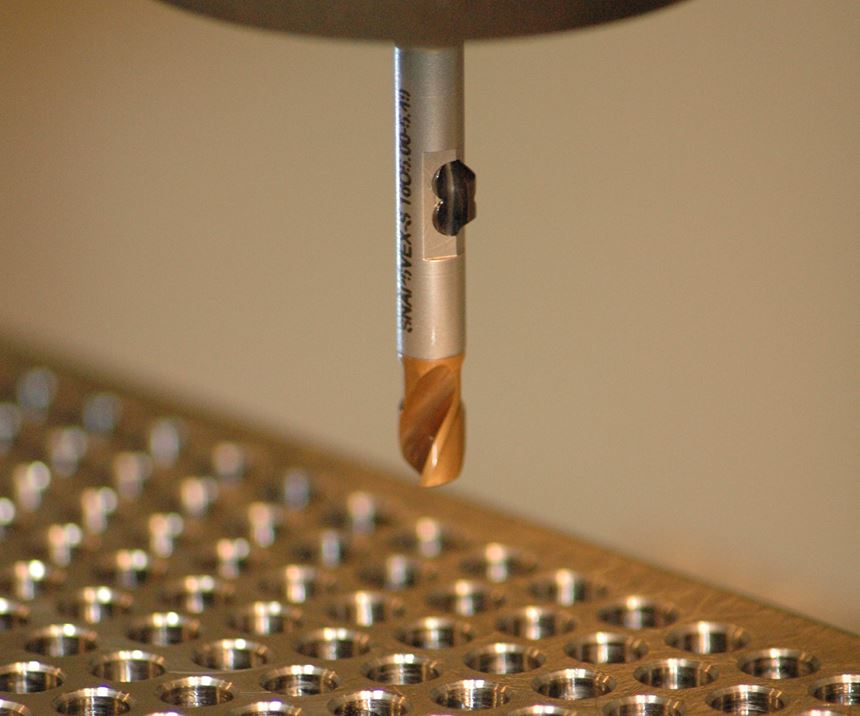 Drilling and Chamfering Tool Solves Machine Shop's Vexing Problem mms-bp-11-19-heule-tool-1