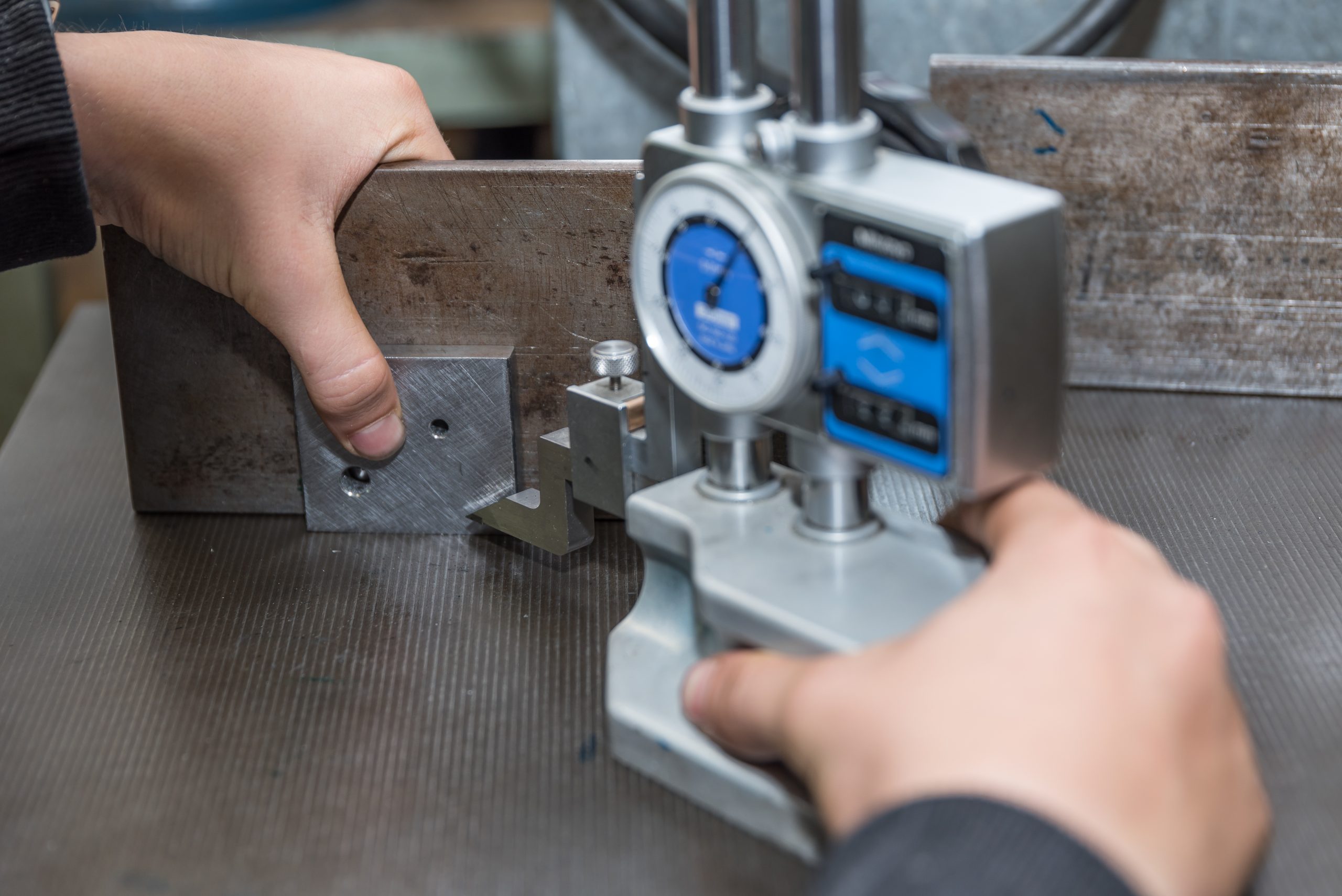 Craftsman with height gauge