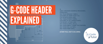 G-code program header