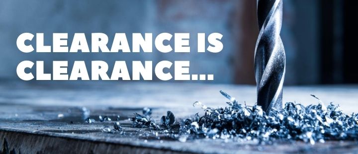 Clearance is Clearance: Extremely Tight Machining Setups Tight machining setups