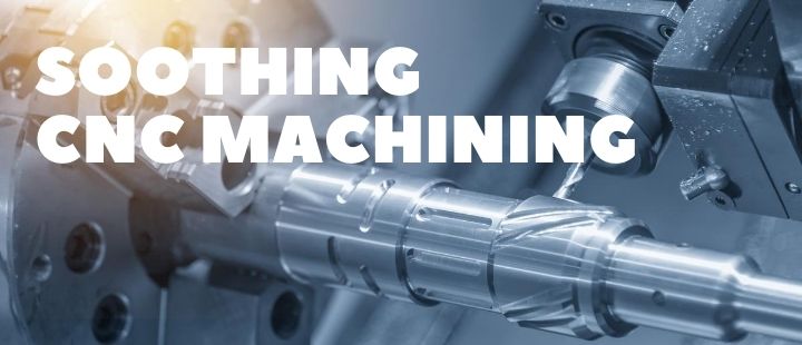 Soothing, Slow Motion CNC Machining Soothing cnc machining