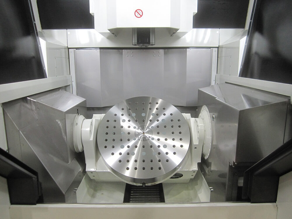 New Ultra High Precision 5-Axis Powerhouse for Intricate and Complex Machining Applications MYT-5G TABLE 4