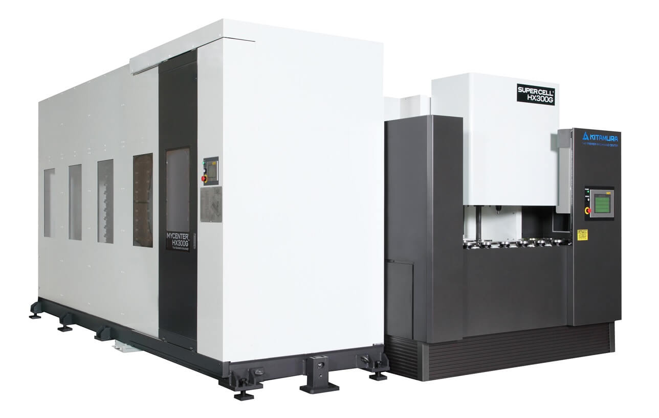 Kitamura's SUPERCELL-300G HMC Dramatically Reduces Set-Up Times SC 300G – 3