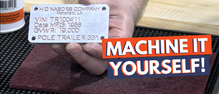 Machining a Trailer ID Plate | End of Semester Project Learning From the Pros – PM Video Section (2)