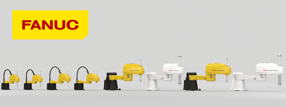FANUC Expands Line of High-performance SCARA Robots FANUC Scara Robot Lineup_1200X432