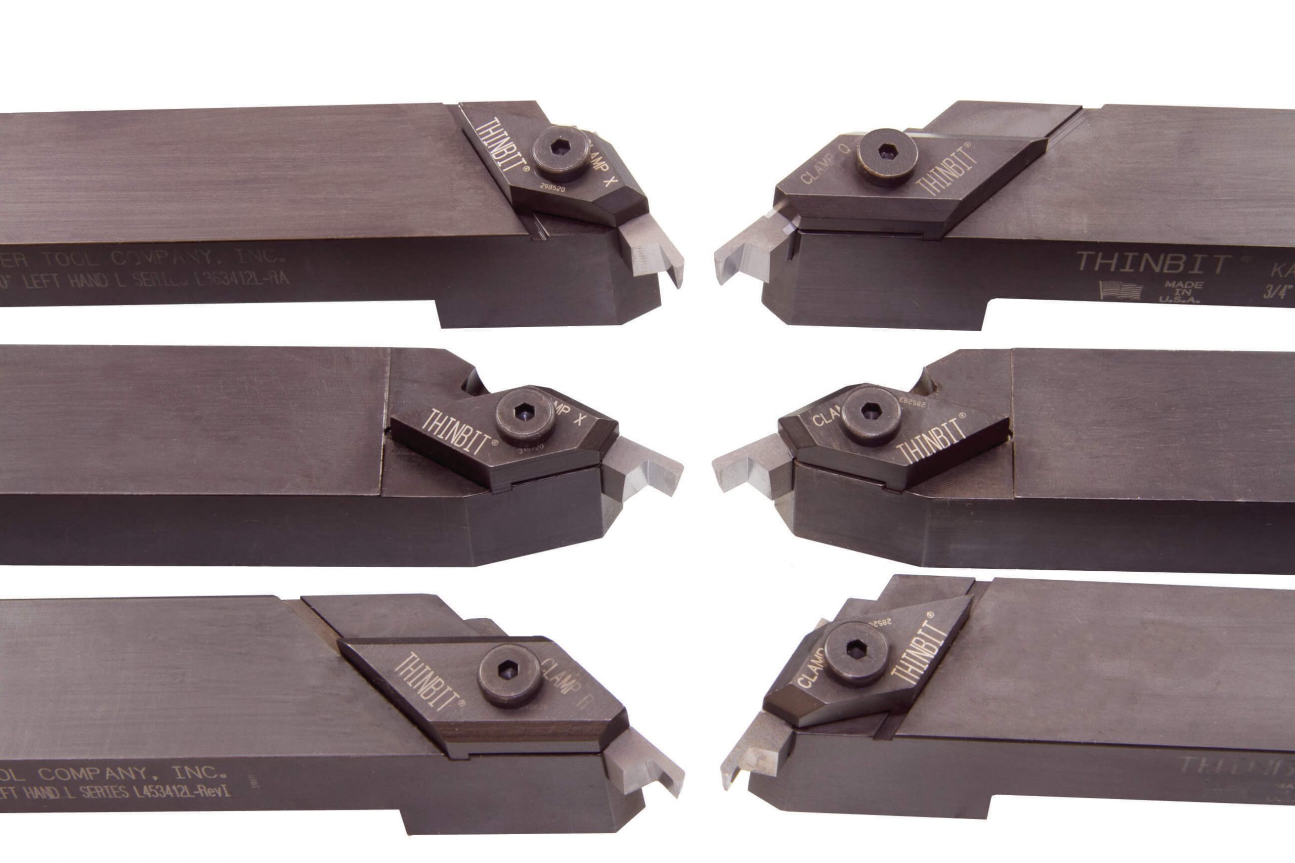 New Product Release: THINBIT® Square Angled Toolholders Nose to Nose (1)