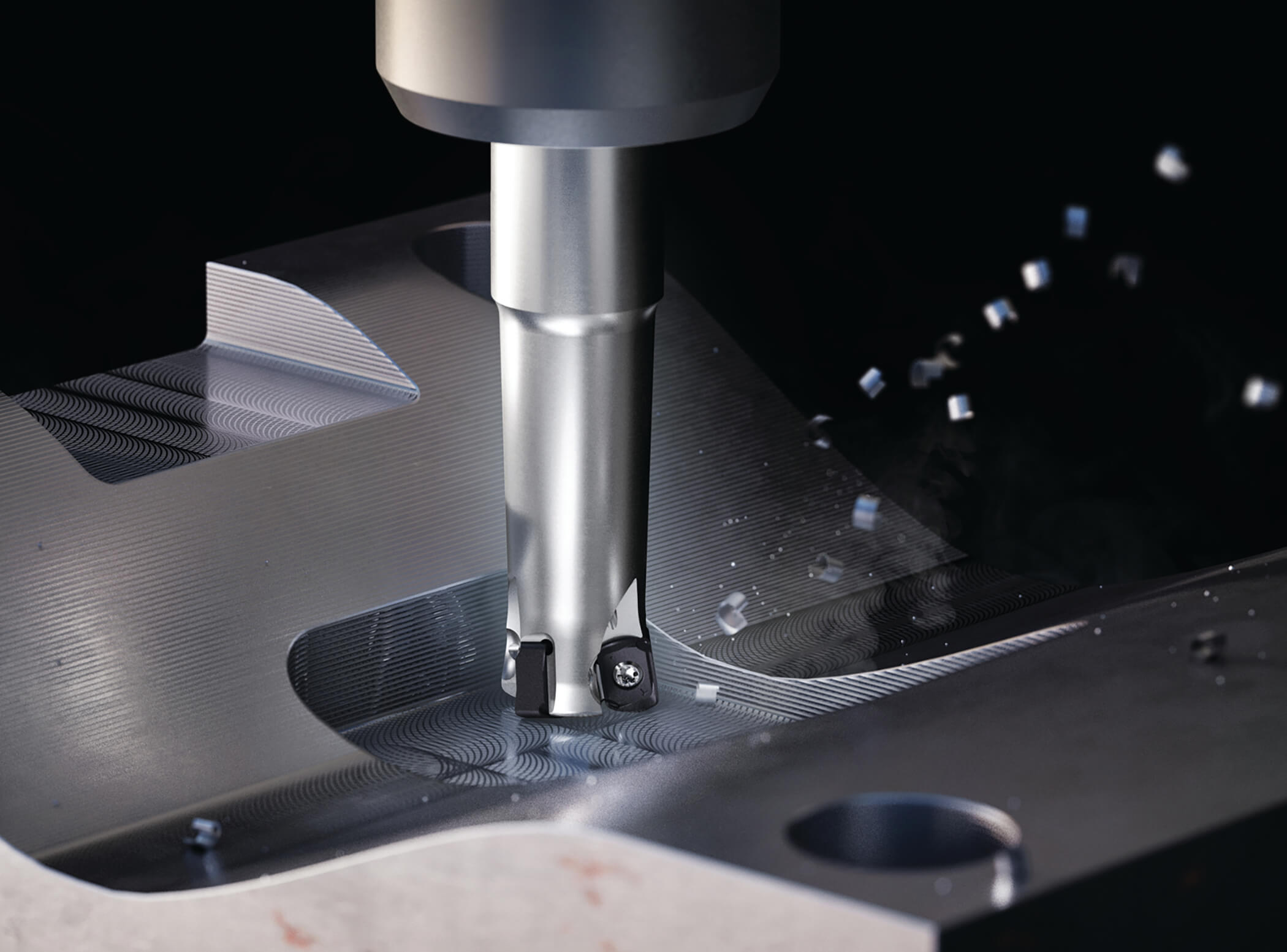 YG-1 Launches High-Feed Dream Team for Narrow and Long-Reach Uses ENMX machining image forPR (1)