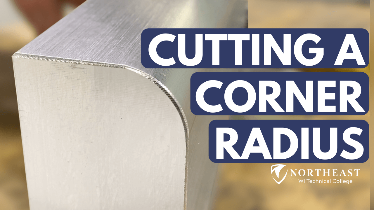 How to Cut a Radius on the Corner of a Part - Programming Technique School videos Thumbnails (1)