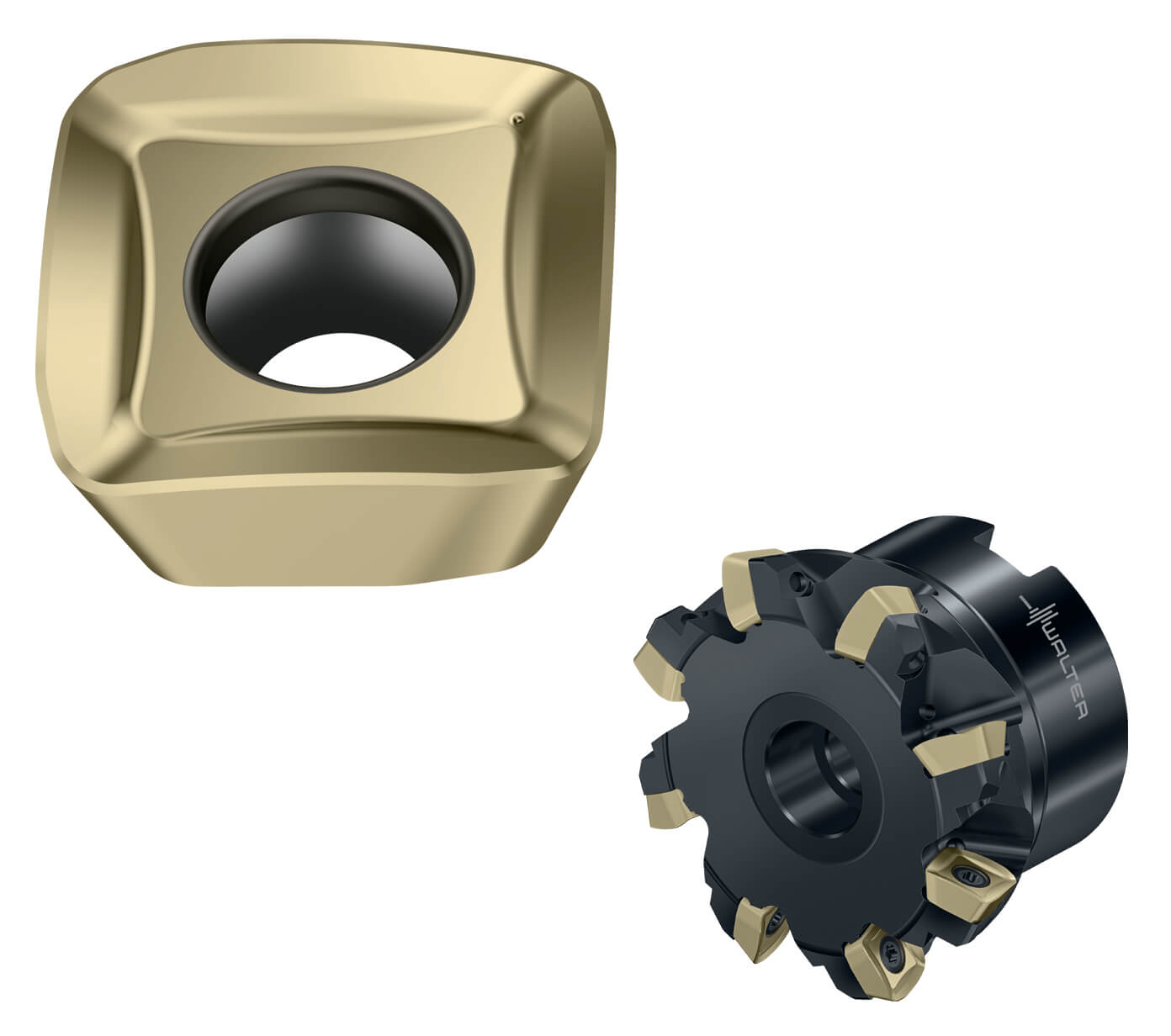New indexable insert from Walter for the M4002 high feed milling cutter optimizes performance and economy. WAL-533 (1)