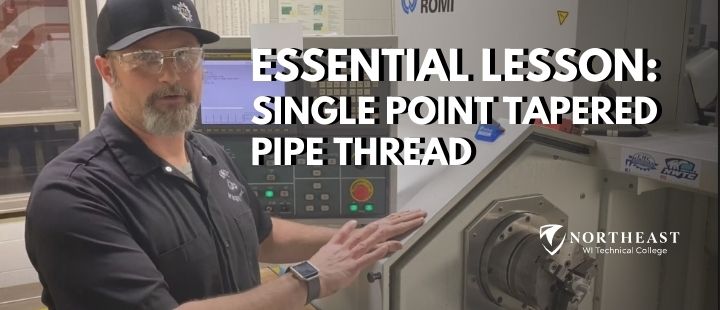 How to Cut Single Point Taper Pipe Threads on a CNC Lathe Learning From the Pros – PM Video Section (2)
