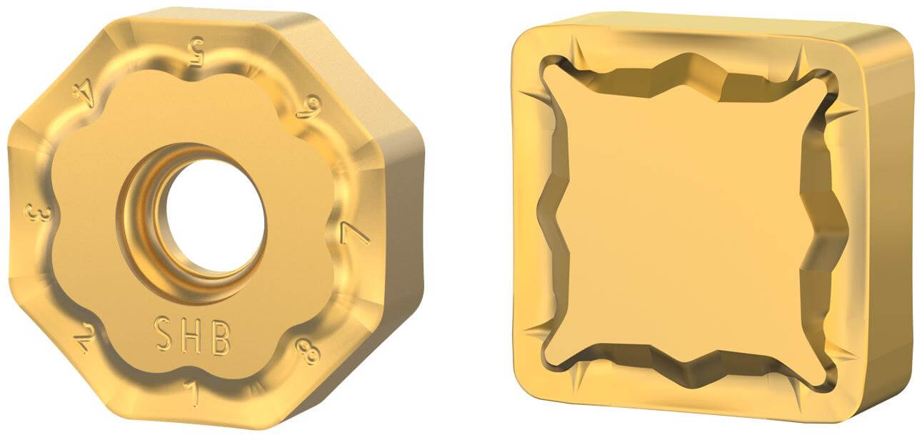 Cut Longer with Kennametal’s KCK20B™ and KCKP10™ Indexable Milling Grades Inserts_Group (1)