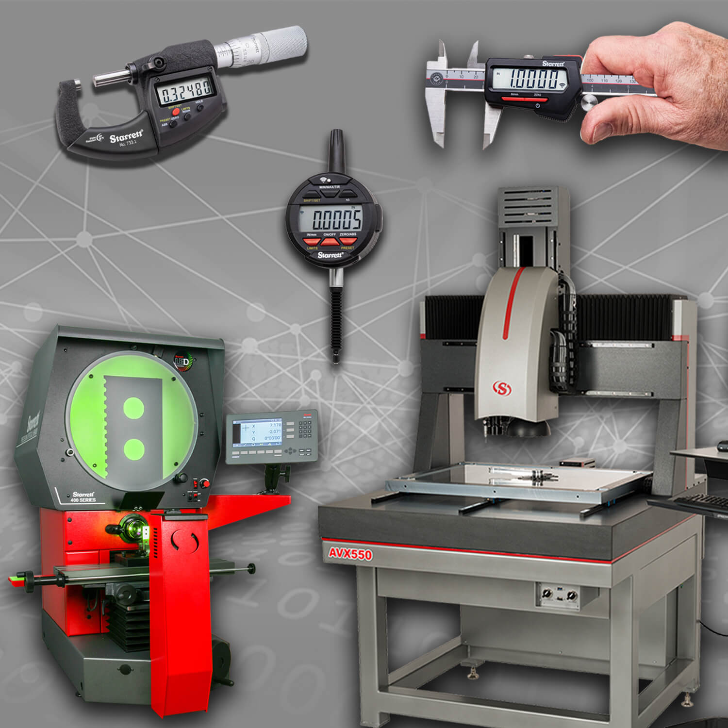 Starrett to Showcase Full Range of Leading Metrology and Automated Wireless Data Collection Solutions at IMTS LSS IMTS 2022 NR (1)