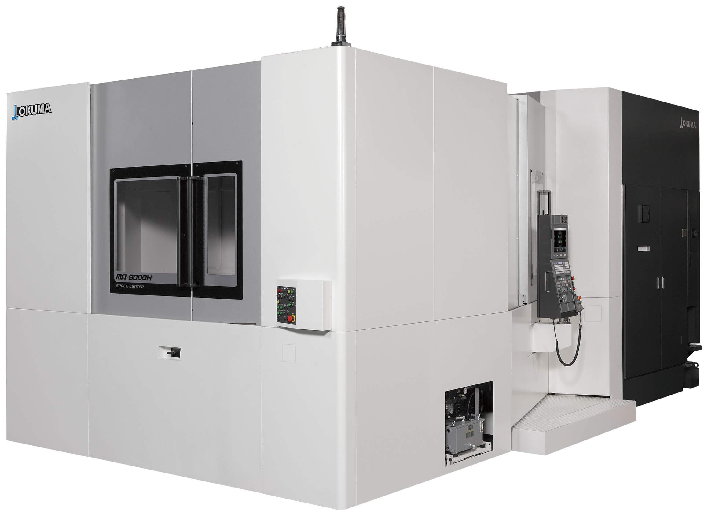 Okuma America Corporation Introduces MA-8000H Horizontal Machining Center Makes Debut Appearance in Americas at IMTS 2022 Okuma MA-8000H (1)