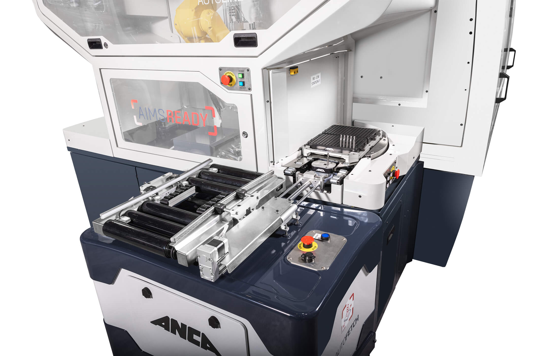 What Types of CNC Machines will Smart Factories Demand? Will Software or Hardware Rule? AIMS AutoFetch robot transfers materials between integrated processes (1)