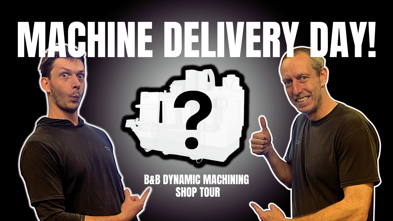 We Are Getting a New Machine Delivered! | B&B Dynamic Machining Shop Tour Machine shop tours thumbnail (16) 2