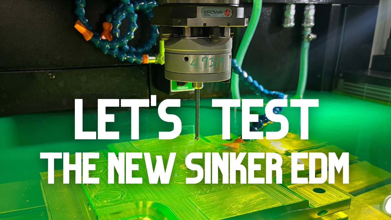 Testing a New Sinker EDM! Can it Burn 9 Cavities with Only 3 Electrodes? EVERYTHING EDM LEARN TO BURN thumbnail (10)