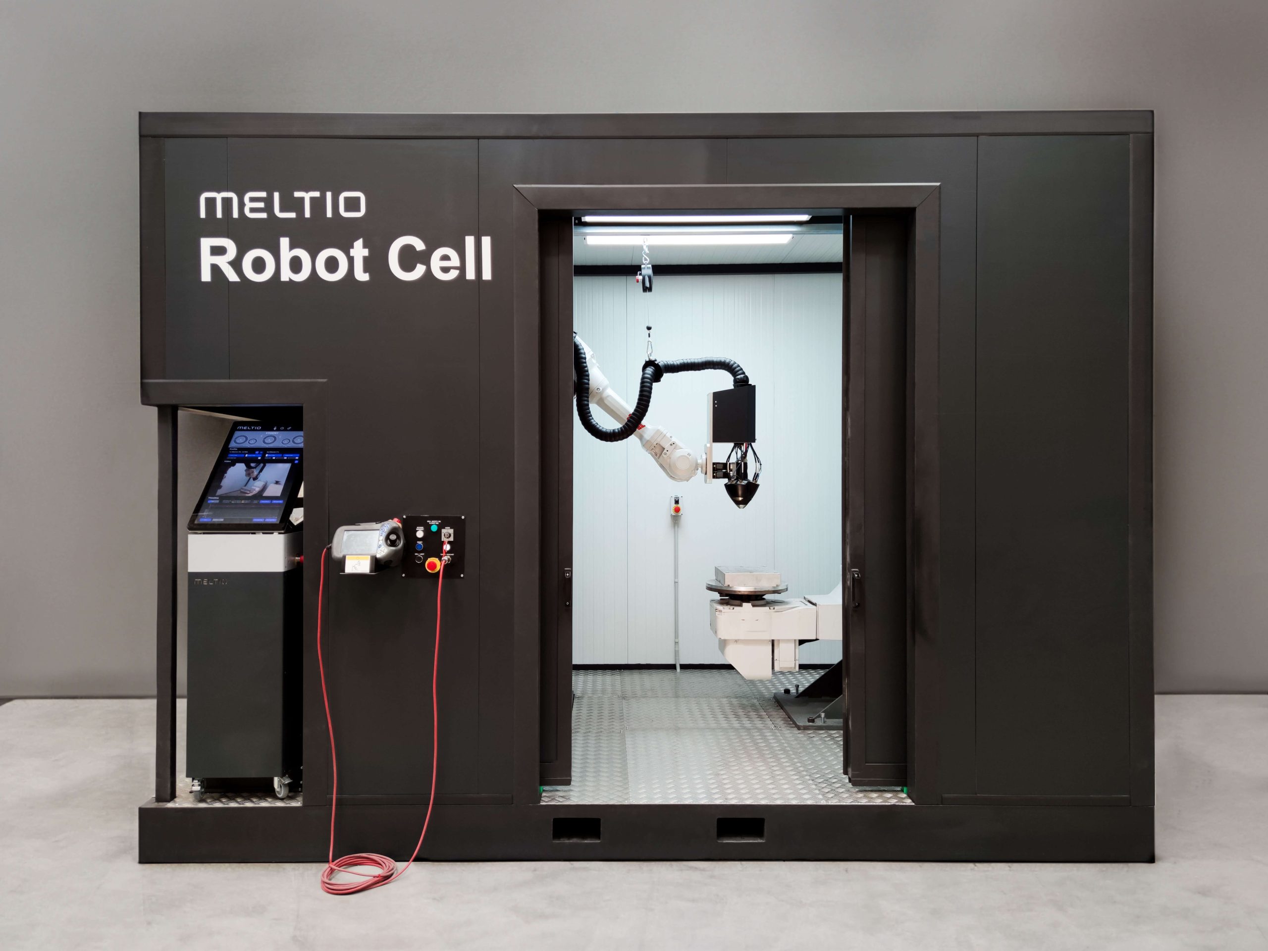 The New Meltio Robot Cell: The Ultimate Plug&Play Robotic Arm Solution to Give Industries the Manufacturing Solution for Metal 3D Printed Parts Meltio Robot Cell (1)