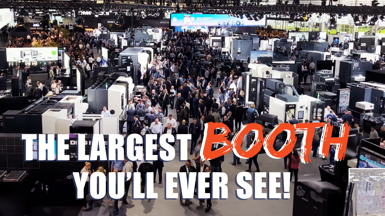 DMG MORI's booth at EMO 2023 was unbelievable! MST Thumbnails (2)