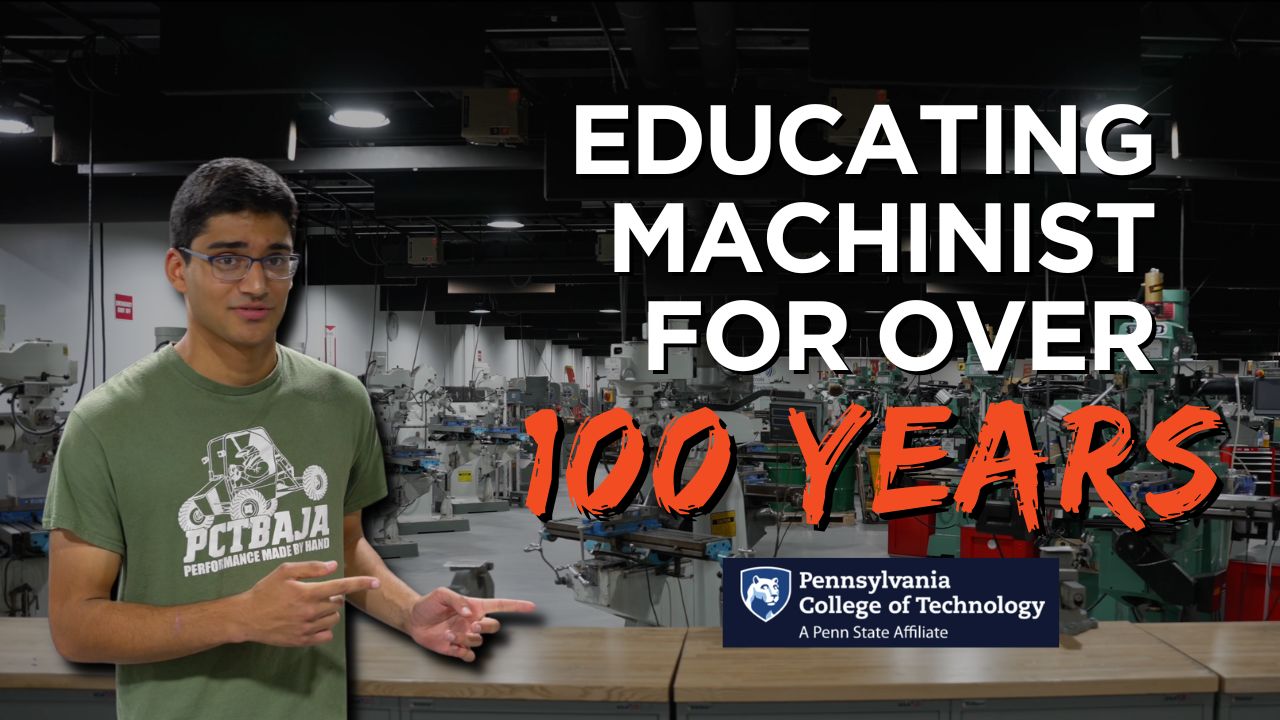 100+ Years of Machinist Education at Penn College Machine shop tours thumbnail (3)