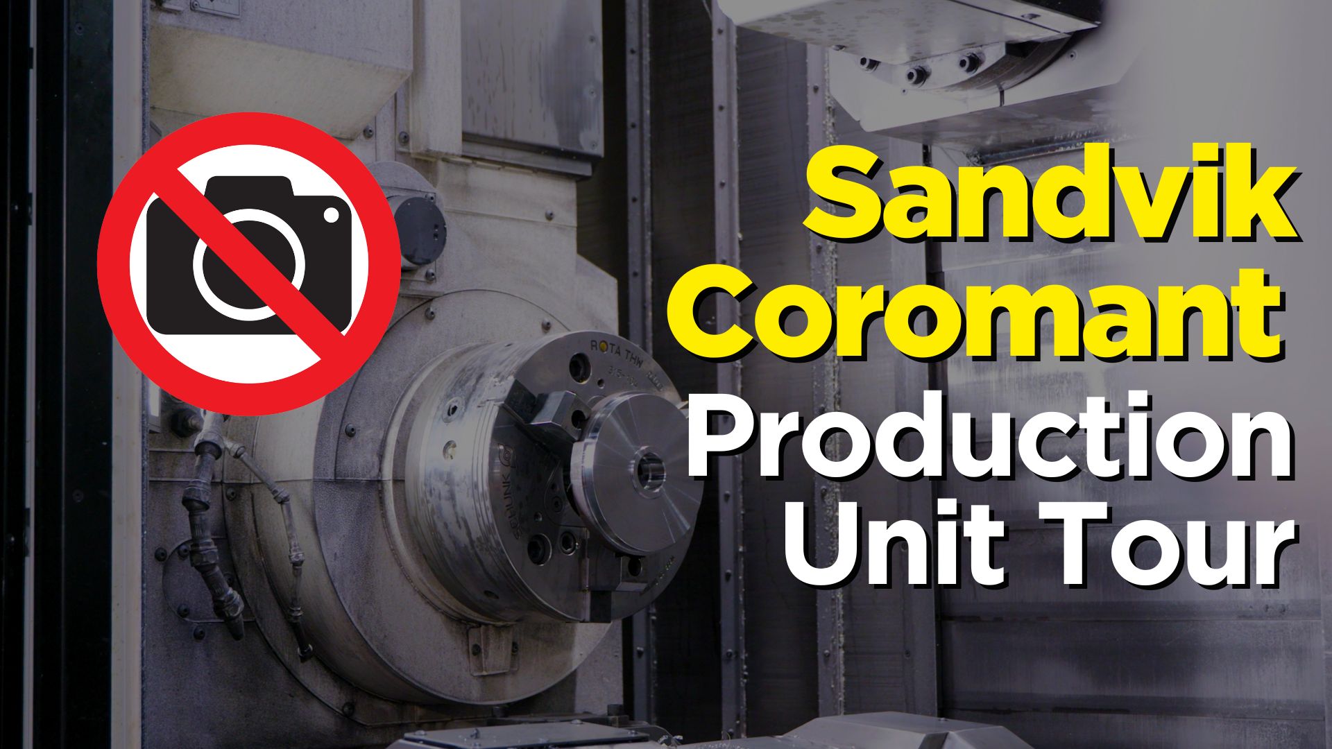 Sandvik Coromant Never Allowed Cameras In Here Before! Website thumbnail
