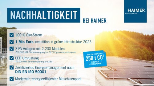 Nachhaltigkeit bei HAIMER.jpg_ico500
