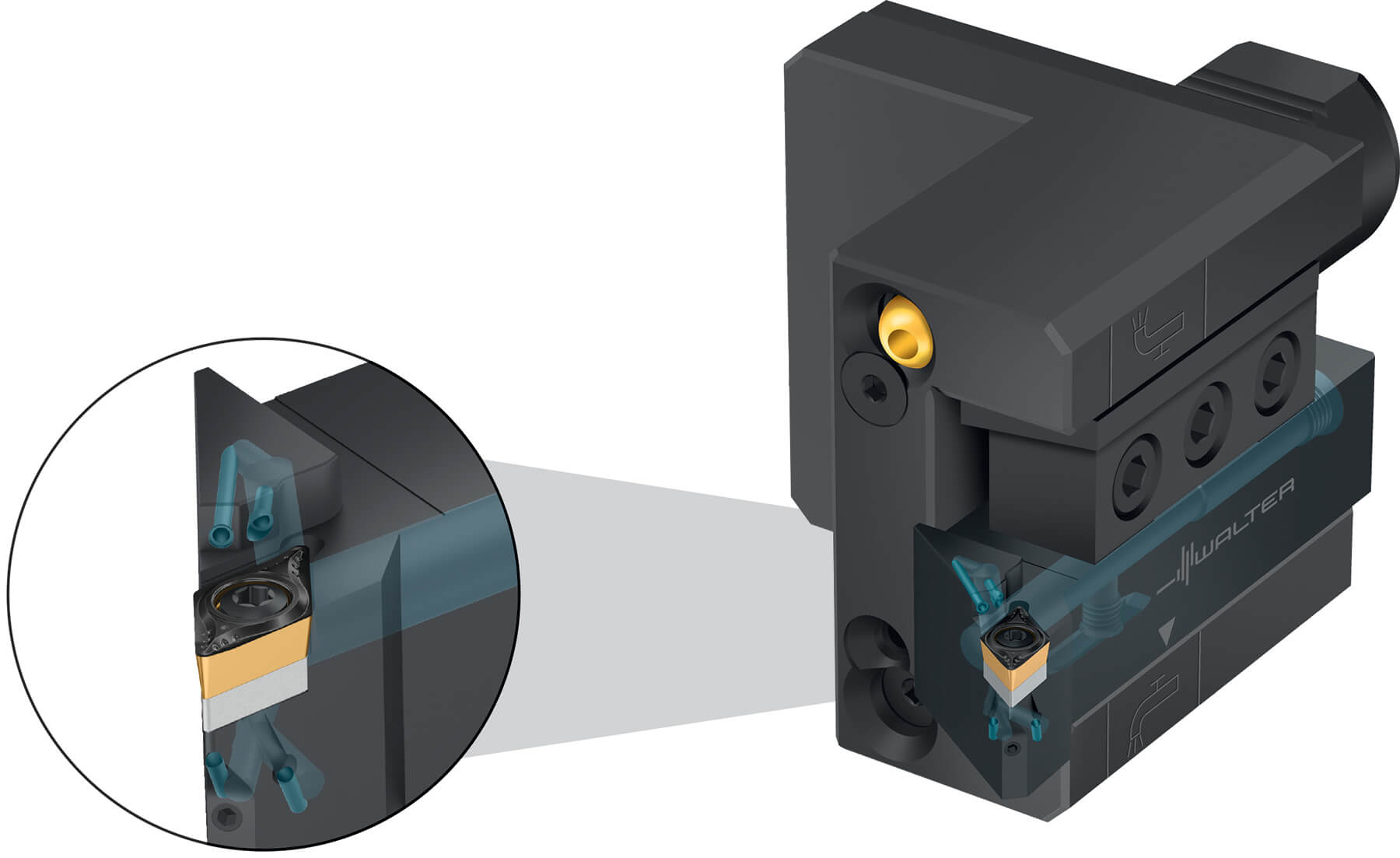 New Walter Turn Turning Toolholders for Positive Indexable Inserts WAL-602 (1)