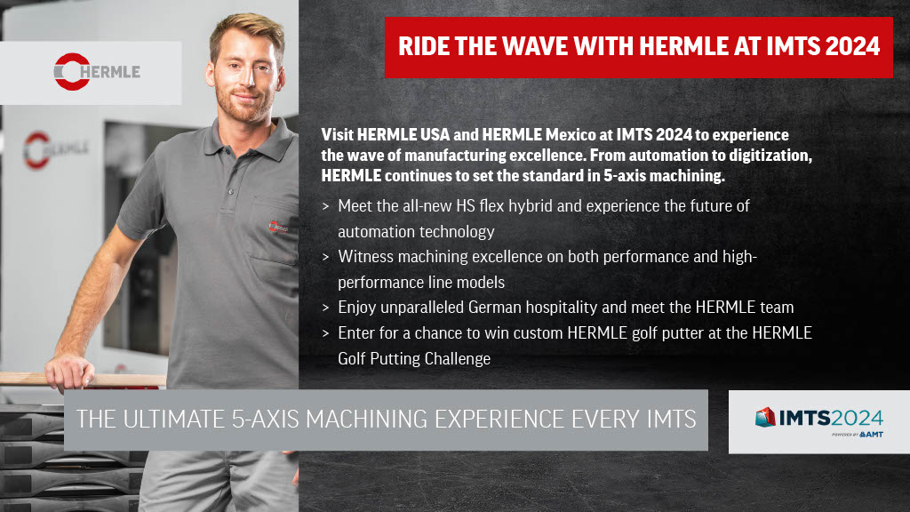 HERMLE Rides Into IMTS 2024, As New Wave of Innovation Continues to Crest 451016772_1402581547347452_5751539988124181283_n