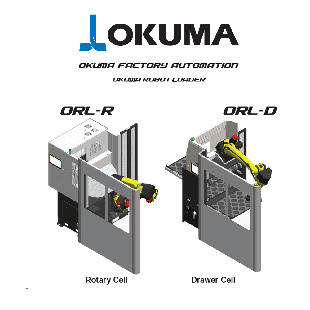 The Toolroom of the Future at Okuma's Booth #338500 Okuma Americas Factory Automation Division Launches New Line of Robotics (1)