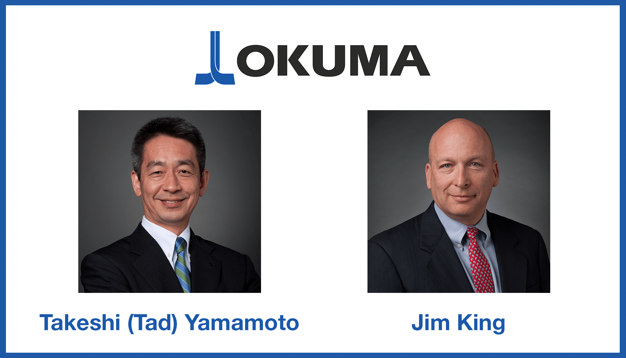 Okuma Corporation Announces Strategic Leadership Appointments Okuma Corporation Announces Strategic Leadership Appointments (1)