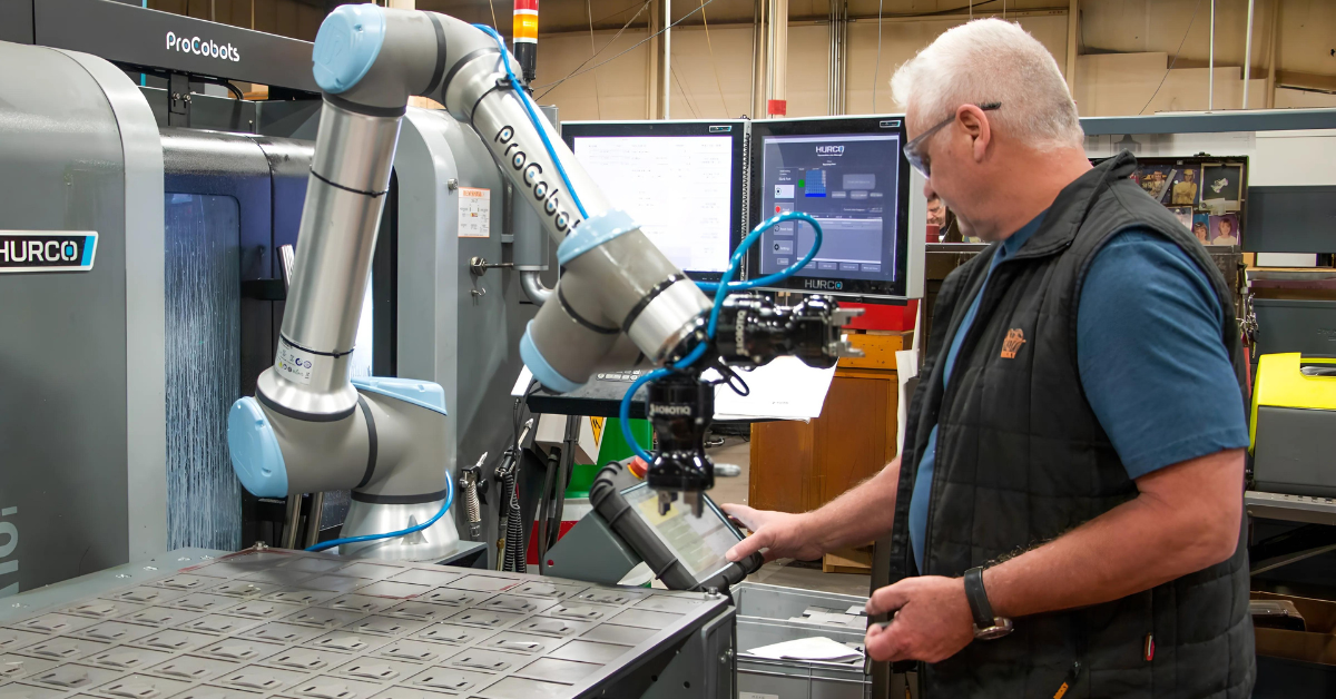 How Cobots Transform the Metal and Machining Industry